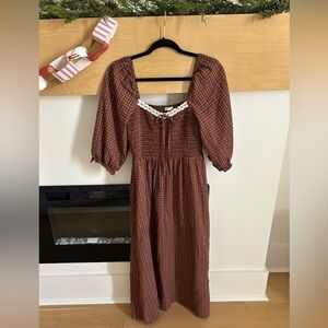 Neuflora Dublin Dress in Rust